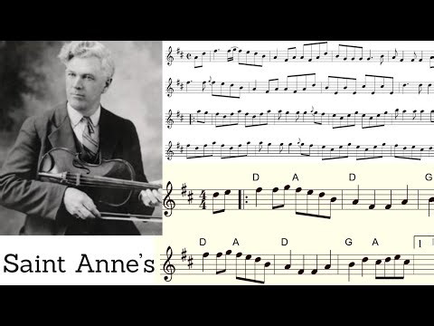 Fiddle Tunes Brief History // Saint Anne's Reel