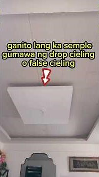 how to make false cieling, drop cieling installation, tutorial