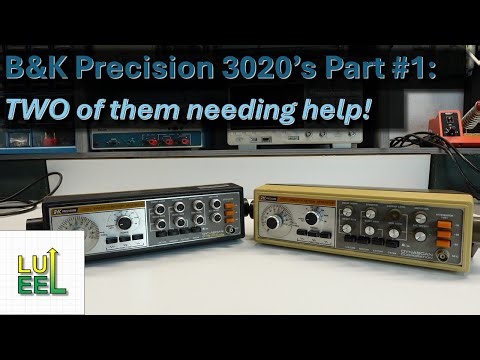 B&K Precision 3020 Sweep/Function Generators: Part #1