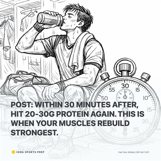 Most young athletes crash by halftime. Heres the protein timing fix.