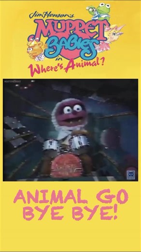 Mighty Space Robot on Instagram: "Commercial for Muppet Babies: Where’s Animal?. This was the third live stage show based on the Muppet Babies. In the show, the Muppet Babies play hide and seek and lose baby Animal. The show ran for 90 minutes, with a 15-minute intermission. #muppetbabies #livestageshow #80skid #muppets"