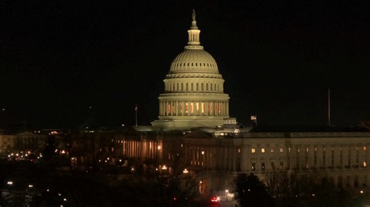 View of the U.S. Capitol Building. #US #UnitedStates | CGTN Frontline