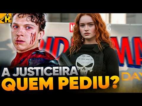 HOMEM-ARANHA SADIE SINK SERÁ A ''JUSTICEIRA'' PRA QUE?