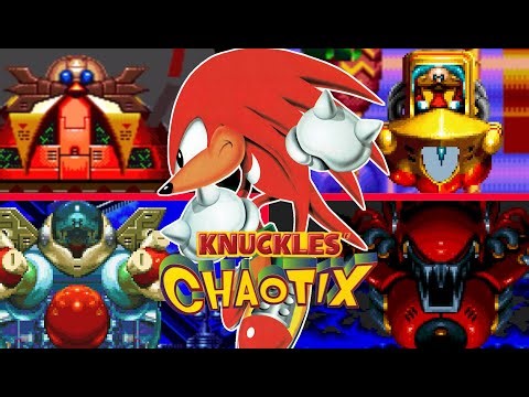 KNUCKLES' CHAOTIX - All Bosses