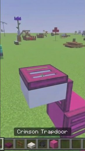 Minecraft Flamingo Tutorial #minecraft #minecraftshorts #youtubeshorts #minecraftbuilding