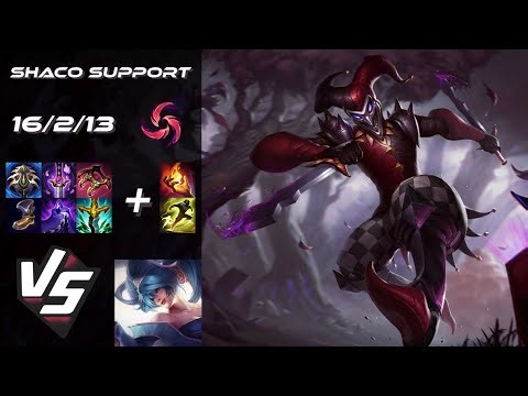 SUPPORT Shaco vs Sona - EU Grandmaster Patch 25.23