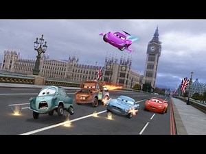 Cars 2: Una Nueva Aventura Sobre Ruedas Créditos (2011) | COVER IA De los personajes de Multiverse 