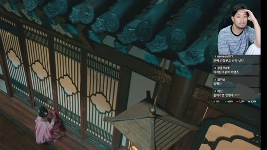 chzzk29万粉韩国博主침착맨玩女王的游戏：盛世天下