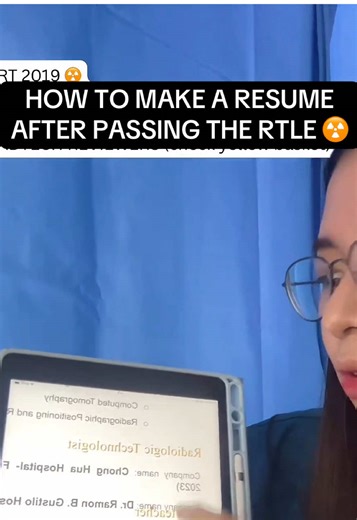 How to Create a Resume After Passing the RTLE