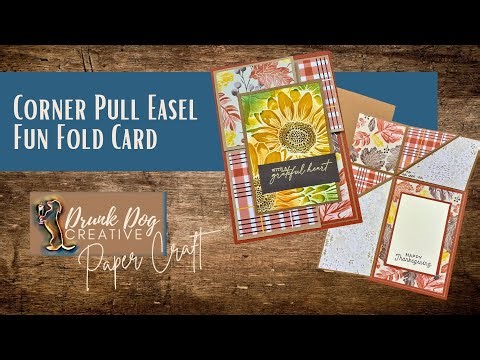 Corner Pull Easel Fun Fold Card