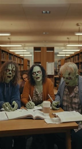 Zombie at the Library: The Haunted Stacks
