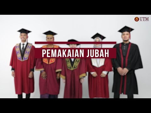 Tatacara Pemakaian Jubah Konvokesyen UTM