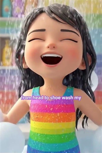 Wash Your Body 🛁🫧 | Bubble Bath Song for Kids #shorts #bathsong #babyshorts ‪@ChuChuTV‬