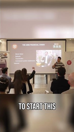 On Crypto, Bitcoin & 2008 Crisis Matter