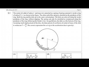 JEE ADVANCED 2025 paper 1 Solution