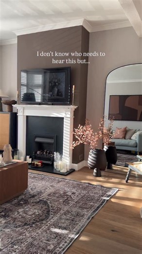 Camilla Smith on Instagram: "Not long guys- we’ve got this!!! We’re slowly getting more daylight and I am here for ittttt 👏🏼🌼✨ I know a TV above the mantel is a massive faux pas… I’ve been wanting to get an anti glare tv in here with a wooden bezel frame for so long but it’s been so low on the priority list, I think it’s time! ❤️❤️❤️ #livingroom #interiordesign #homedecor #interior #home #design #furniture #livingroomdecor #homedesign #decor #interiors #architecture #sofa #decoration #homeswe