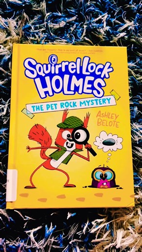 Squirrel Lock Holmes - The Pet Rock Mystery #shorts #kidsbooks #childrensbooks #graphicnovel