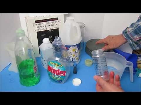 DIY pro Glass window Cleaner similar to Windex