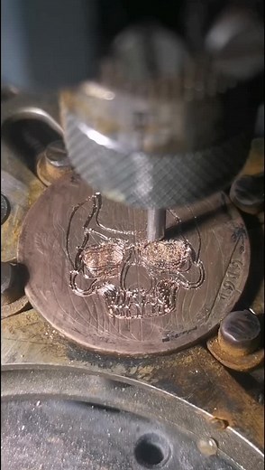 Intricate Coin Carving Process Revealed