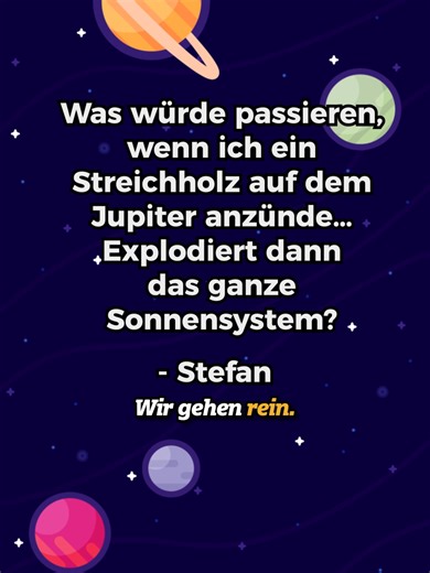 Könnte der Jupiter KABOOM machen? 🤯 #mindblownuniversity