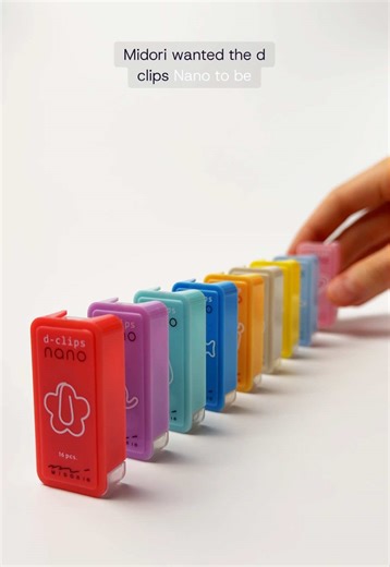 Charming D-Clips Nano Paper Clips from Midori