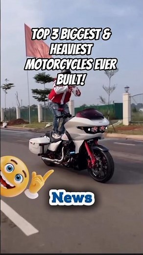 Top 3 Biggest & Heaviest Motorcycles Ever Built!
