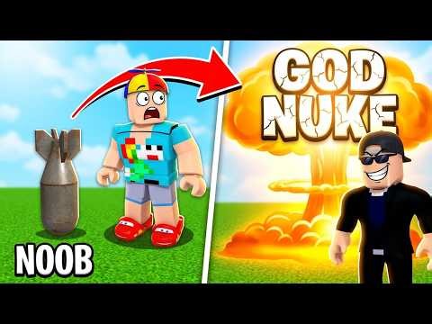 NOOB vs GOD NUKE In Roblox!