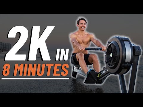 BEAT 8 Minutes for a 2K Row! Follow along training.