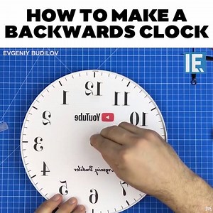 How to make a backwards clock via https://bit.ly/2uIKO2S | Interesting Engineering