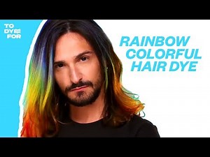 HOW TO ROCK A RAINBOW HAIR TRANSFORMATION | EASY HAIR DYE TUTORIAL | TO DYE FOR