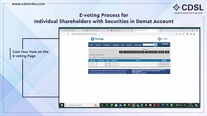 CDSL's eVoting Login Procedure, Simplified for Investors CDSL’s eVoting facility enables investors to participate in corporate decision making with simplified login procedure as mandated by SEBI. Now you can make your vote count from anywhere at any time. Watch the step-by-step video for an easy eVoting experience. #cdslindia #InvestorMeet #Awareness #collaboration #AwarenessProgram #securedfuture #SecuredLife #depository #DueDiligence #CDSL #IPF #Regional #learn #investors #Seminar #capitalmark