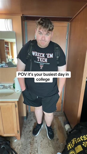 College day in my life: busiest day POV — college luck change