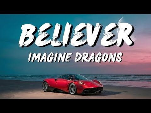 Imagine Dragons - Believer | Car Visuals | Relax & Listen 🎶