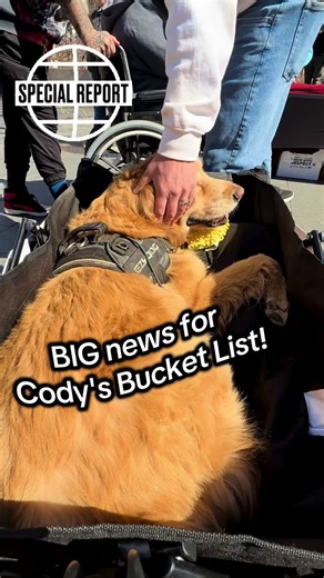 Cody's Bucket List Mission on News 9