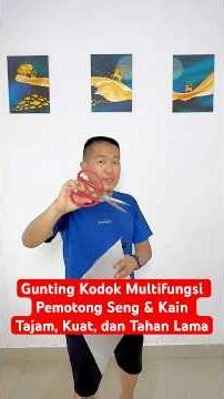 Multifunctional Frog Scissors for Cutting Zinc & Fabric Sharp, Strong, and Durable #scissors #zin...