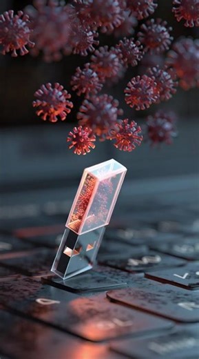 If your flashdrive got malware, what will you do? #it #computereducation #ai #aigenerated