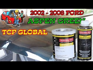 @TCPGlobalCorp 2002-2008 FORD ASPEN GREEN ACRYLIC ENAMEL SINGLE STAGE