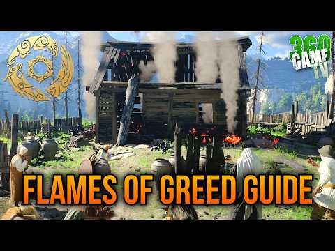 Crimson Desert Rescue the person in danger - Flames of Greed Quest Guide