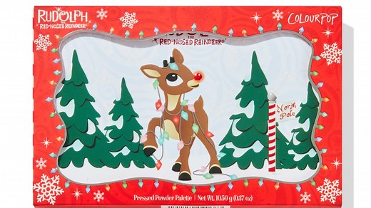ColourPop Brings Back Rudolph the Red-nosed Reindeer Makeup for Holiday
