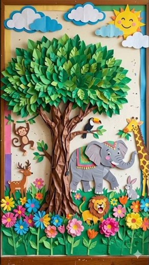 Beautiful Classroom Decoration Ideas for a Creative Learning Space #shorts #artandcraft