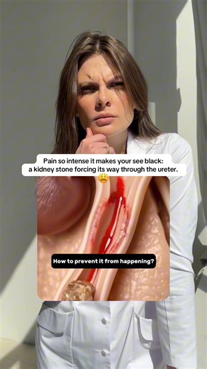 Kidney stones are one of the most excruciating types of pain a person can experience. But in most cases, they can be prevented — and without medication. 1. Drink enough water. Dehydration is the main risk factor. Your urine should be light and almost clear. 2. Reduce excess protein and salt. Too much animal protein and sodium increase calcium and uric acid levels in the urine. 3. Add citrates. Lemon, lime, and orange are natural inhibitors of stone formation. 4. Monitor your acid-base balance. A