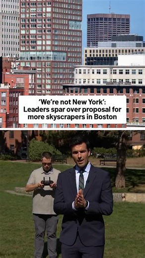 54K views · 25 reactions | Skyscrapers could help Boston’s housing crisis. But would it also ruin the city’s character? Leaders are split as they consider a zoning proposal that would make it easier to build taller buildings in parts of the city. #nbc10boston #housing #politics | NBC10 Boston | Facebook
