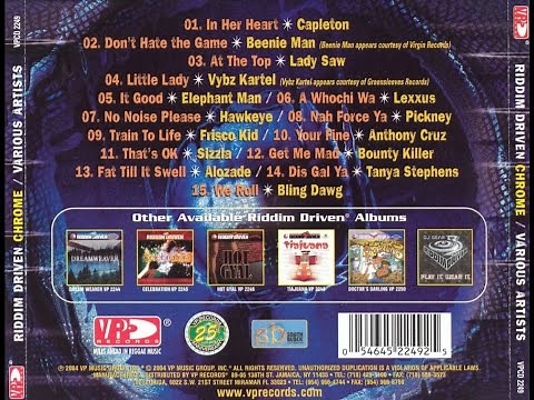 Beenie Man - Don't Hate the Game (Chrome Riddim) CD 2004 Remasterizado SD