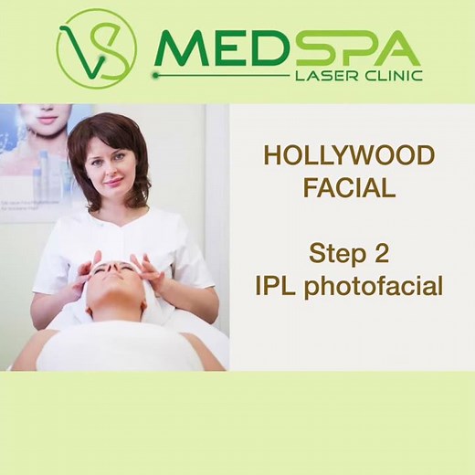 IPL Photofacial treatment ▶️ Step 2 of HOLLYWOOD FACIAL combined therapy