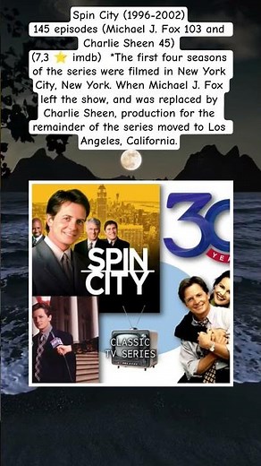 Spin City (1996-2002)145 episodes (Michael J. Fox 103 and Charlie Sheen 45)(7,3 ⭐ imdb)