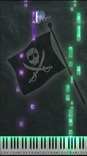 Wellerman - Sea Shanty - Nathan Evans - EASY Piano Tutorial