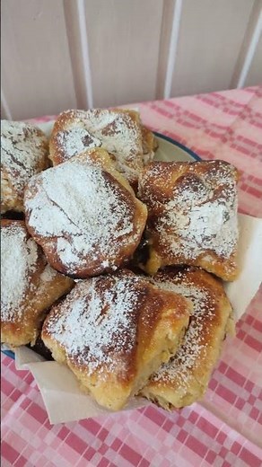 Homemade cottage cheese bag based on grandma's recipe.