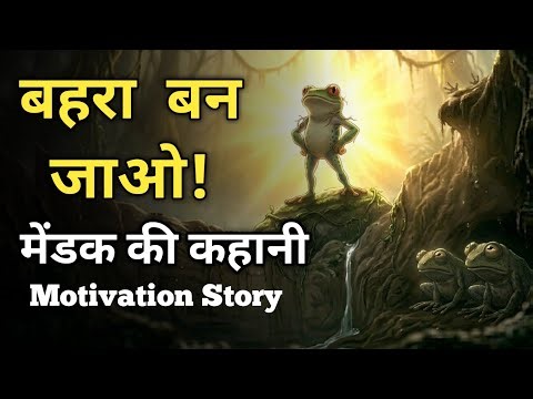 Motivation Story Hindi | तीन मेंढक की कहानी |Never Give Up Story 2026