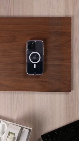 Tech21 EvoClear for iPhone 16 Pro Max Compatible with MagSafe - Impact Protection Case - in Clear