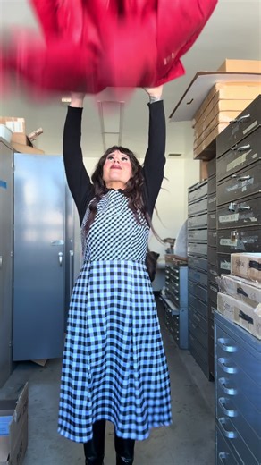 Monday is Monday-ing but a cute thrifted fit certainly helps!🌹 Dress: @adriannapapell Boots: @andotherstories Leather jacket: 90s vintage ~ gifted by my amazing pal @existentialpunk ❣️‼️ Stay sane & put on something you feel cute in, babes xx #ootd #thrift #fyp #art #thriftfinds